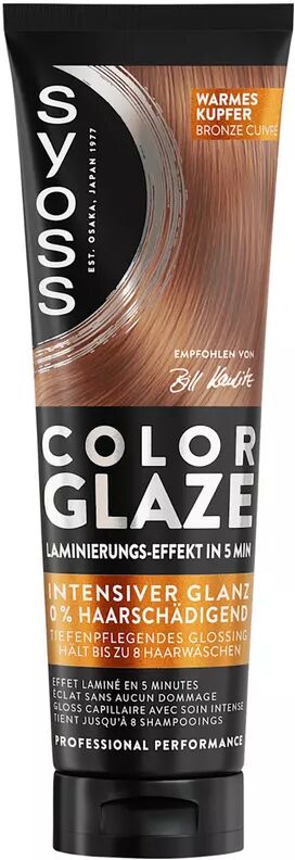 Syoss - Pflegende Haartönung, Color Glaze, 100  ml, Kupfer