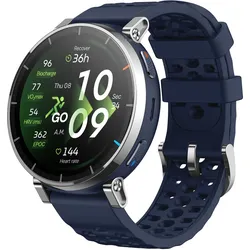 Amazfit Active 3 Premium 45mm Smartwatch GPS NFC HYROX Dark Blue