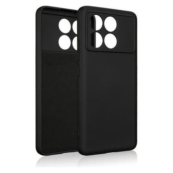 Beline Etui Silicone Poco X6 Pro czarny/black (Xiaomi Poco X6 Pro) (47440622)
