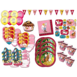 Kidomio Bibi & Tina – Partybox, 117-teilig (117 Stk.)