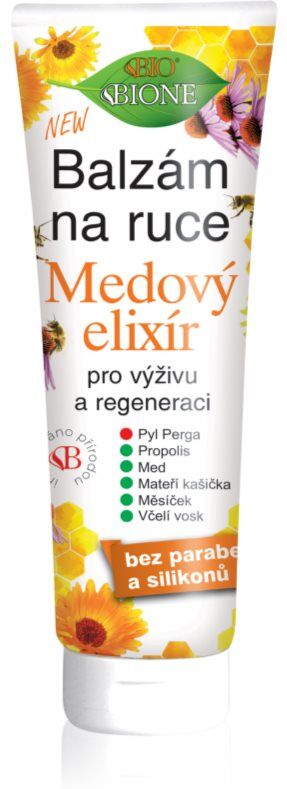 Bione Cosmetics Honey Elixir baume mains 205 ml
