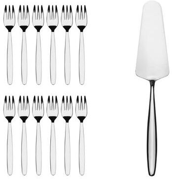 Mepra Immagina Cake Set with Cake Trowel - 13 Pieces - Stainless Steel