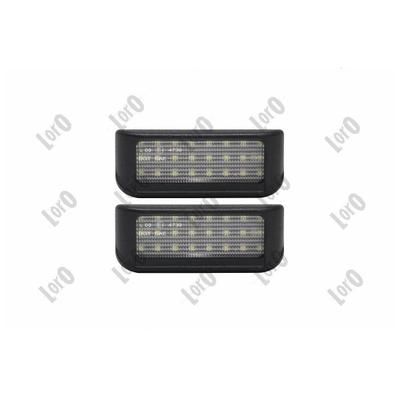 ABAKUS Kennzeichenleuchte mitte L38-210-0006LED für Citroën/Peugeot