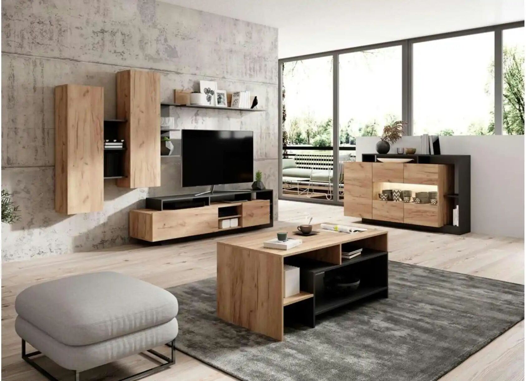 Höffner Couchtisch   ¦ schwarz ¦ Maße (cm): B: 120 H: 53