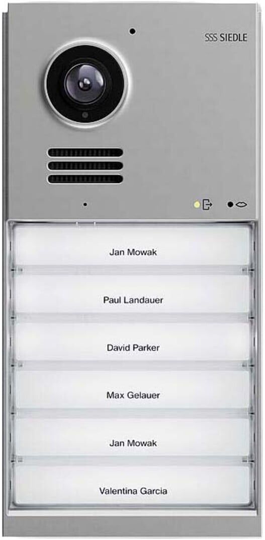 Siedle Video-Türstation IQDM-0 IQ Door Aufputzmontage 4/6 Ruftasten (210012906-00)