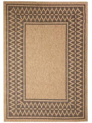 Lush Decor Sahara Diamond Border Indoor/Outdoor Rug