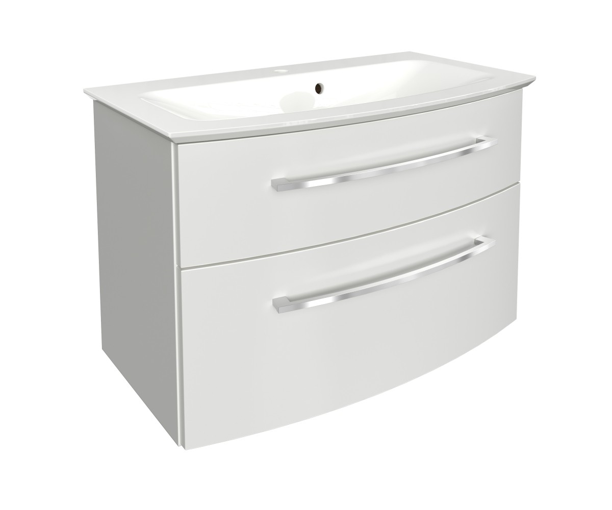 Fackelmann B.style Set Waschtisch 832x546x478 Weiß/weiß, 84413 84413
