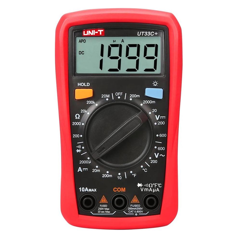 Unit Multimeter UNI-T UT33C+ (Hand-Multimeter) (UT33C+)