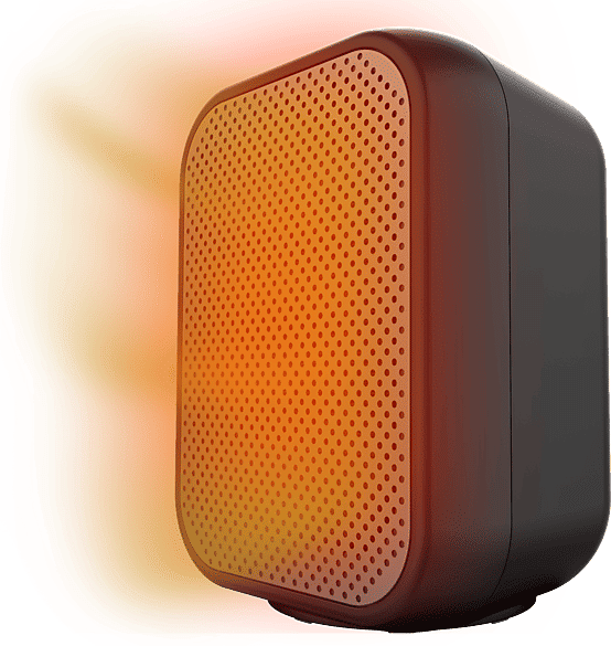 Calefactor cerámico - Cecotec ReadyWarm 1500 Max Ceramic Black, W, 3 modos, 15 m², Termostato regulable, Ligero, Negro