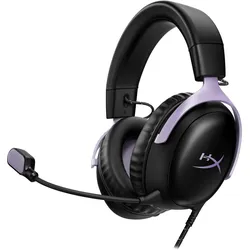 HyperX Cloud III – Gaming-Headset – (Schwarz/Lavendel) (Kabelgebunden), Gaming Headset, Schwarz, Violett
