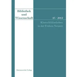 Bibliothek und Wissenschaft 45 (2012), Fachbücher
