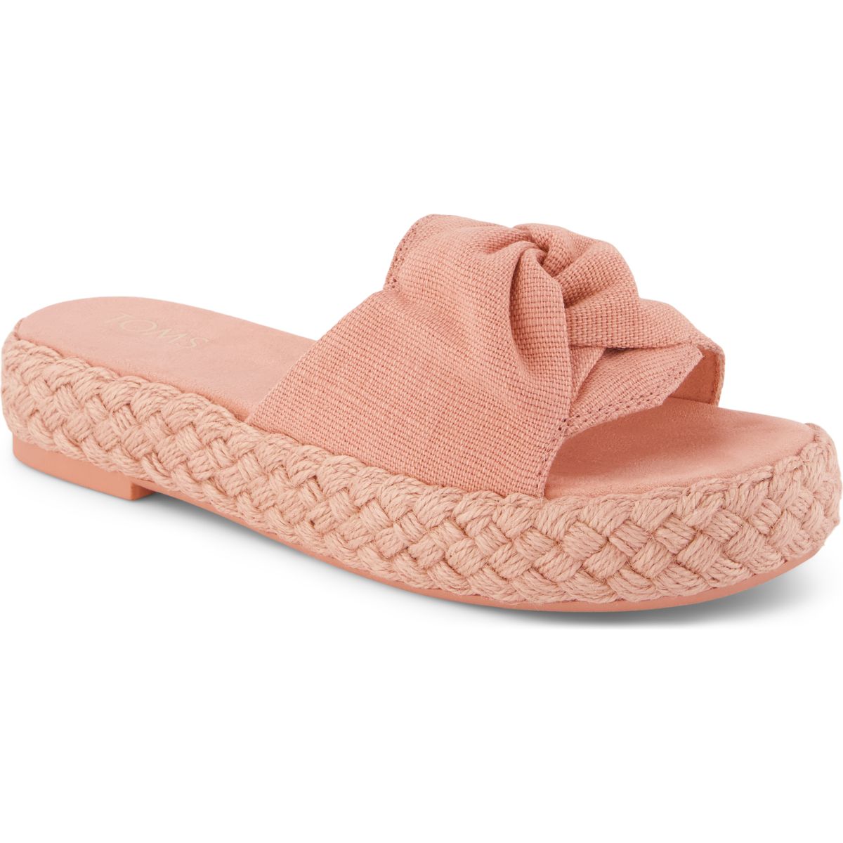 Toms Abby Slide bloom heritage canvas/knot 39 10023076-39
