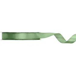Satin Geschenkband salbei grün 25m 12mm breit