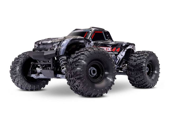 Traxxas RC-Buggy Stampede 4X4 Brushless Monstertruck Schwarz RTR VX3 Brushless