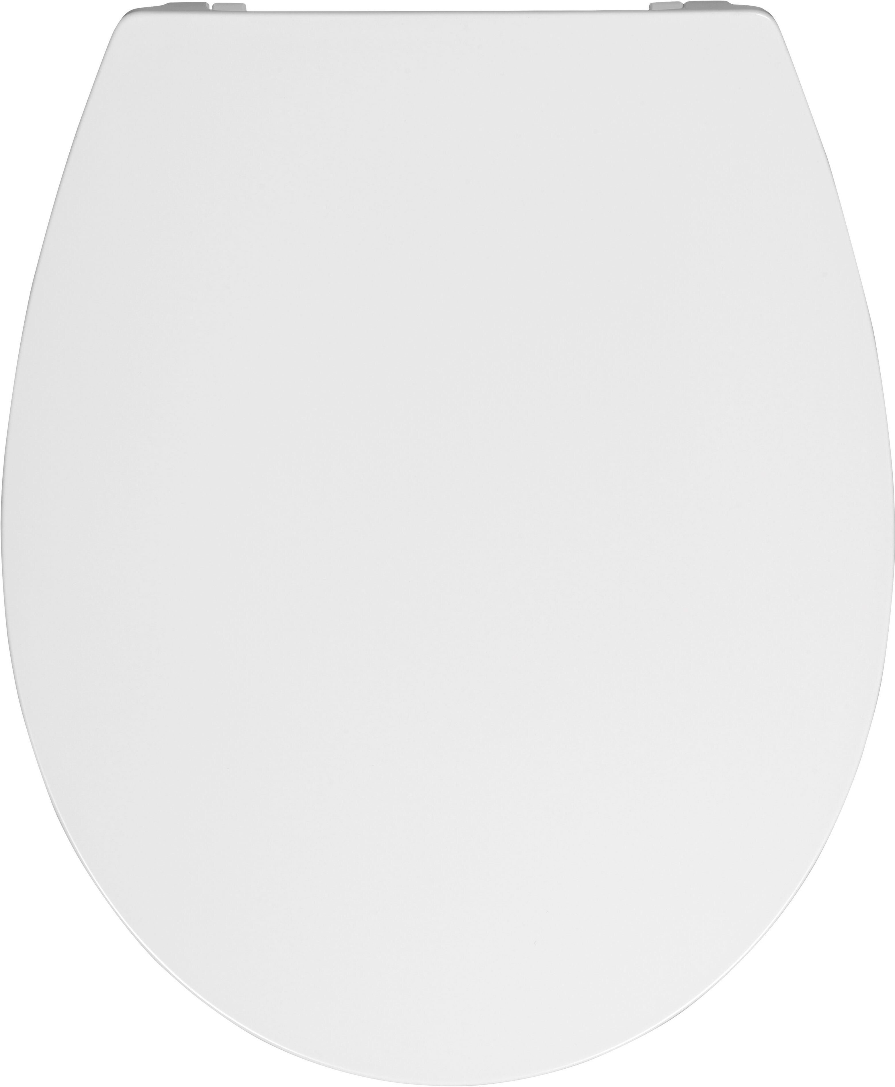 Tecnomat COPRIWATER UNIVERSALE OVALE MOJAVE IN TERMOINDURENTE BIANCO CON CERNIERE IN ACCIAIO