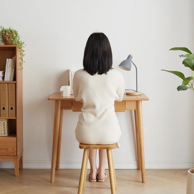 Desk 100% solid wood natural wood computer desk study desk