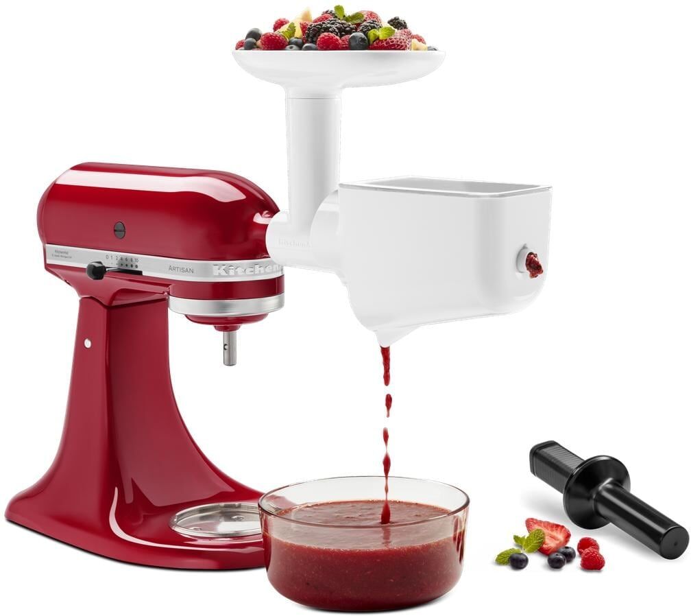 Küchenmaschinen-Adapter KITCHENAID "2-teilig", rot (bunt), Haushaltsgeräteadapter, Küchenmaschinen-Adapter bunt Einheitsgröße