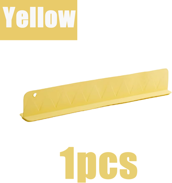 Inspire Daily Merch Non Slip Water Dam Silicone Sink Baffle With Suction Cups For Easy Cleaning yellow