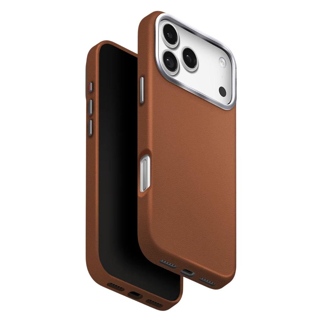 Uniq Lyden case for iPhone 17 Pro Magclick Charging caramel (Apple iPhone 17 Pro) (UNIQ)