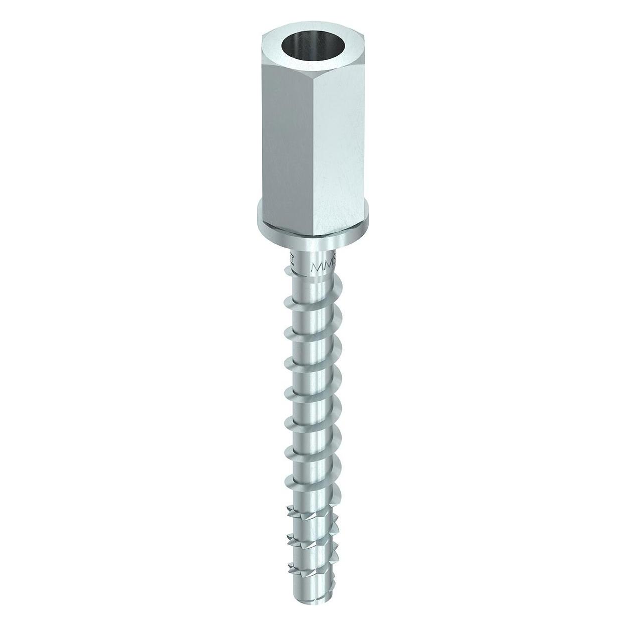 Heco MULTI-MONTI-plus I 6,0 x 40, Innengewindeanker, Sechskantkopf, verzinkt blau, A2K, 100 Stück, VARIAN (45447064)