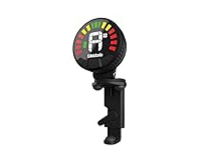 Accordeur de violon rechargeable D'Addario Nexxus 360 - Accordeur à pince pour violon - Arrêt automatique - Écran LED couleur réglable