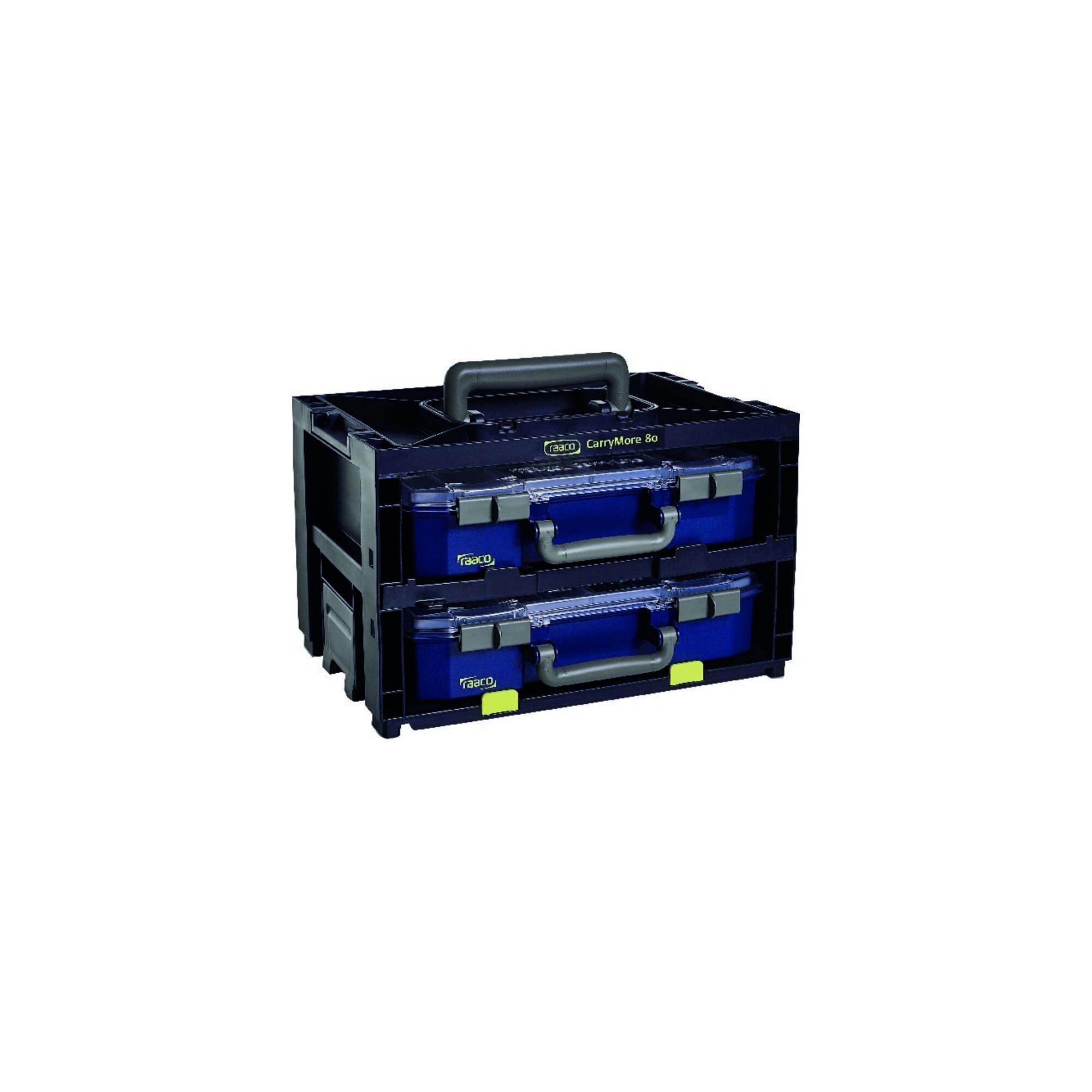 Sortimentskastentresor CarryLite 80 B386xT278xH241mm 9 je Koffer ; raaco (146418)
