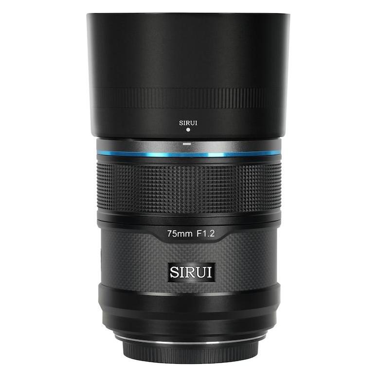 Sirui Sniper 75mm F1.2 APS-C/S35 Auto-Focus Lens(X Mount, Black, Carbon Fiber) (APS-C / DX) (781433)