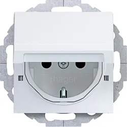 Hager Std. SCHUKO KLD EHBS WAS1213WM