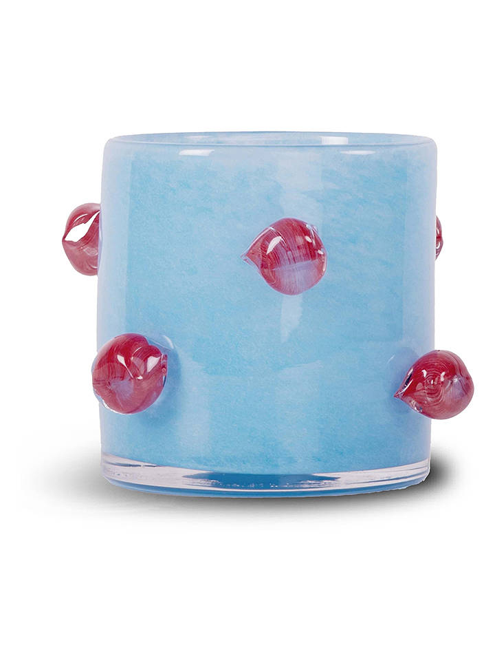 Byon Kerzenhalter "Arlo" in Hellblau - (H)10 x Ø 10 cm - onesize