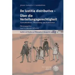De iustitia distributiva – Über die Verteilungsgerechtigkeit, Sachbücher von Florian König, Juan Zapata y Sandoval