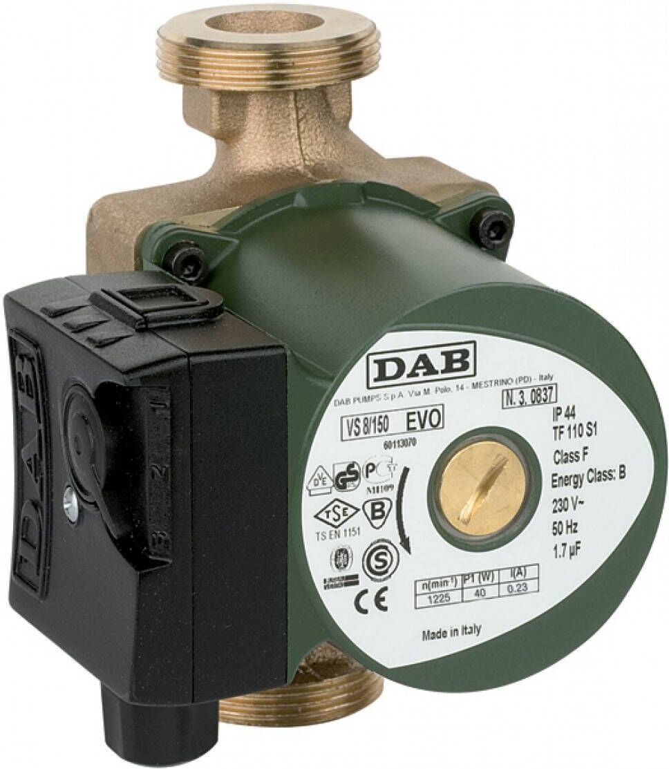 Dab Circolatore VS 35/150 M Rotore Bagnato Ricircolo Acqua Sanitaria