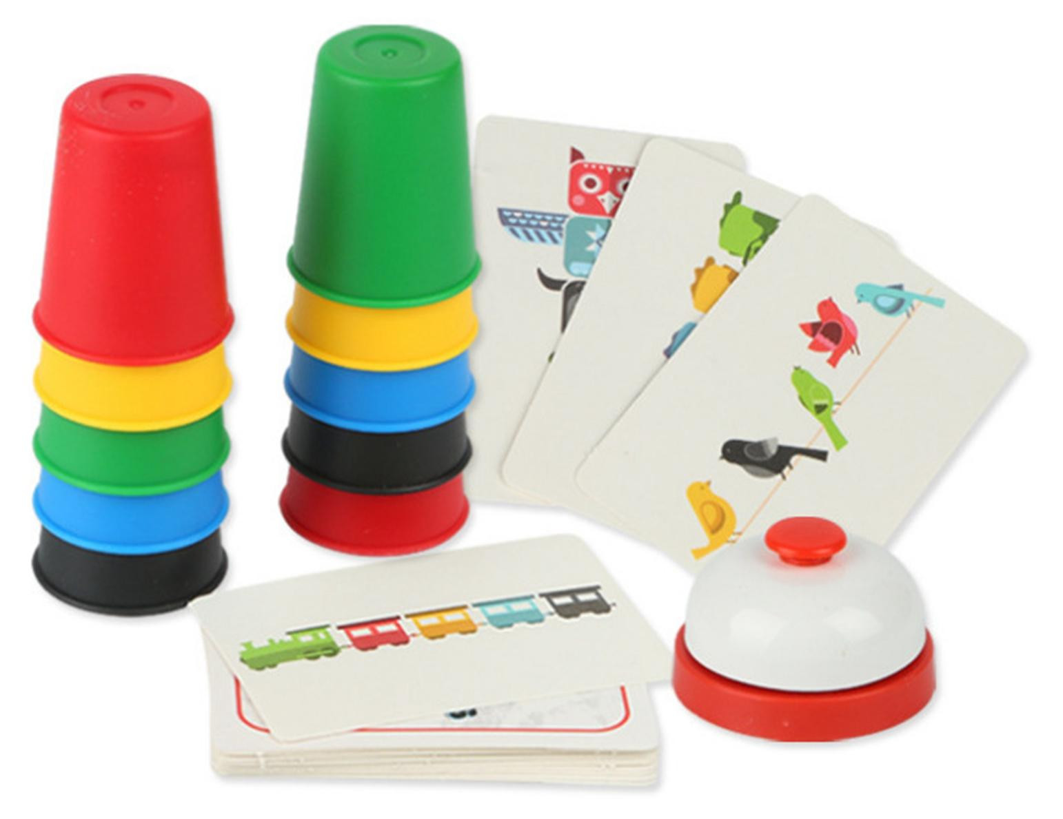 Gistuch Kleurrijke Educatieve Stapelbeker voor Competitieve Training en Interactief Spel