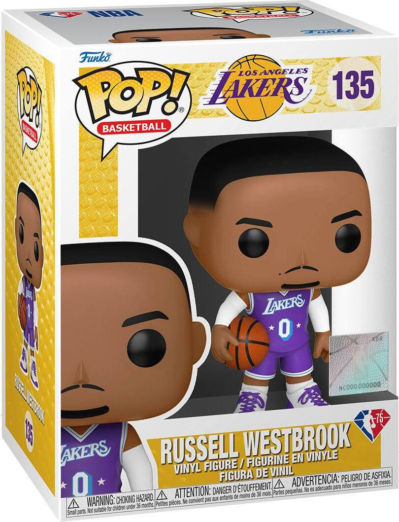 Funko Pop! NBA Los Angeles Lakers Russell Westbrook Vinyl figuur