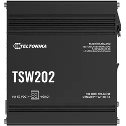 Teltonika TSW202 (10 Ports), Netzwerk Switch, Schwarz
