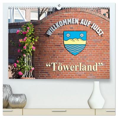 'Töwerland' Juist (hochwertiger Premium Wandkalender 2026 DIN A2 quer), Kunstdruck in Hochglanz