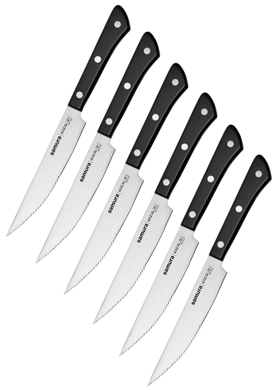 Samura Harakiri steakmessen set van 6 stuks