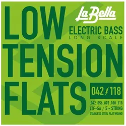 La Bella LTF-5A Low T. Flex Flat 042/118 (Gitarre), Saiten