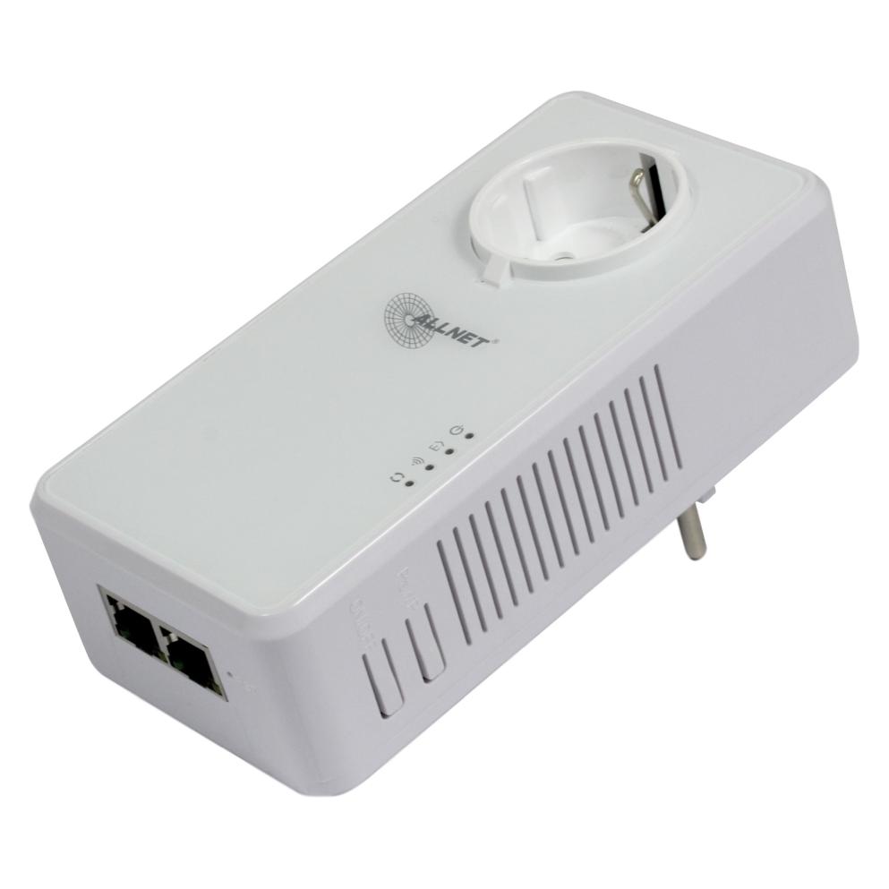 Allnet Powerline 1200Mbit HomePlugV2 "SmartLink" MIMO mit WiFI AC ALL1681211v2 (1200 Mbit/s) (ALL1681211v2)