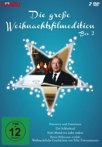 Heinz Rühmann - Die große Weihnachtsfilmedition Box 2: Pommery und Putenbrust / Der Schluckauf / Kein Abend wie jeder andere / ... Geschichten von Felix Timmermanns [2 DVDs] - Preis vom 30.09.2026 09:01:18 h