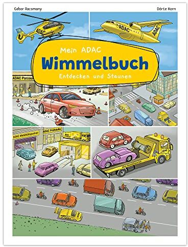 Dörte Horn - Mein ADAC Wimmelbuch - Entdecken und Staunen: Fahrzeuge Kinderbuch ab 3 Jahre: Wimmelbuch ab 3 Jahre, Kinderbücher ab 3 Jahre - Preis vom 09.10.2026 07:28:09 h