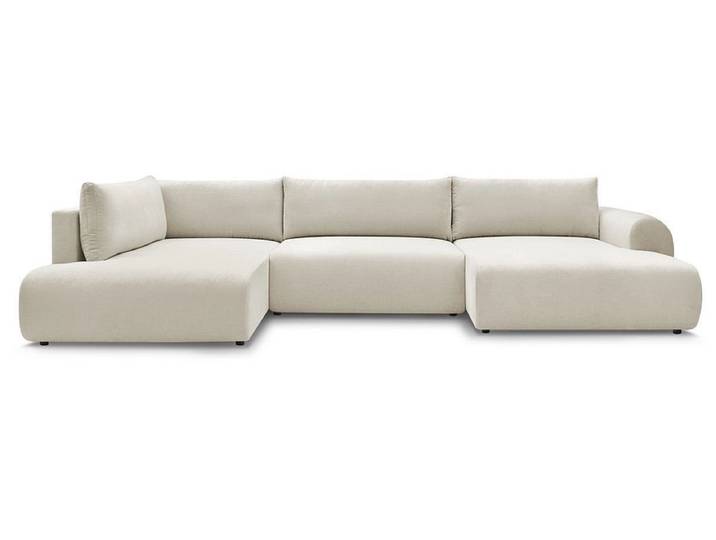 Wohnlandschaft BOBOCHIC LUCIEN Stoff beige