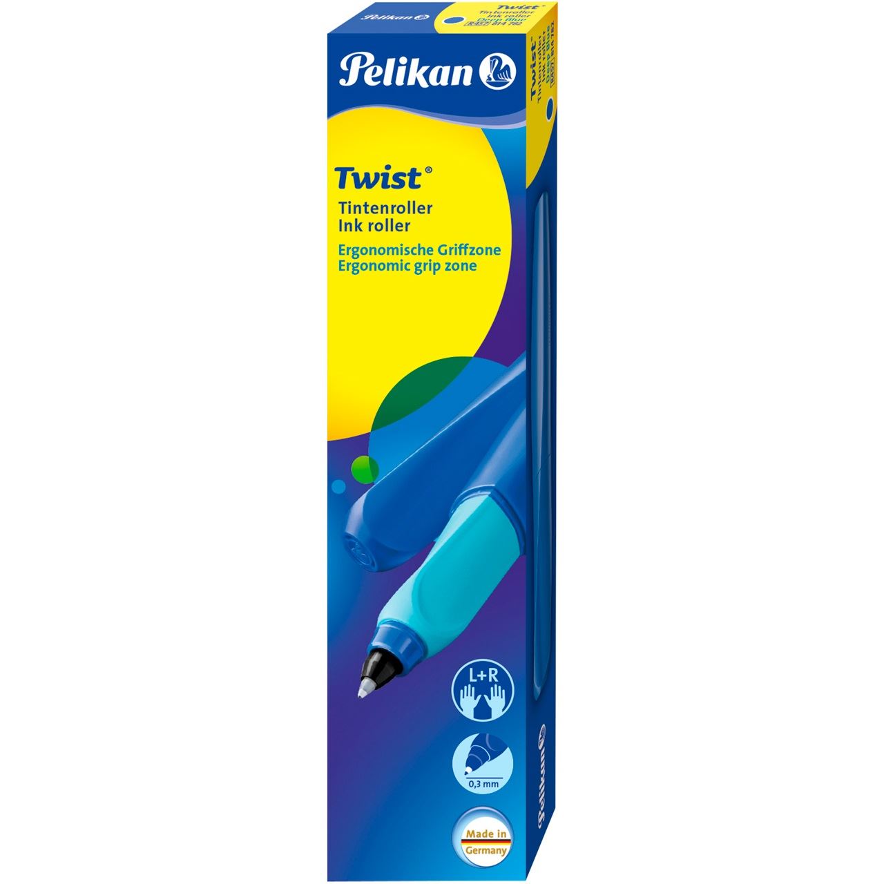 Pelikan Tintenroller Twist R457 +2P FS, Deep Blue