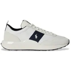 Polo Ralph Lauren für Herren. 809P13090004 Train 89 Sneakers weiß (41), Wohnung, Schnürsenkel, Lässig, Polyester