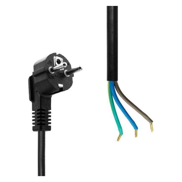 MicroConnect Schuko Open End power cord (10 m) (MC-PE010SCHB-OE)