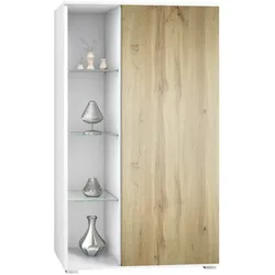VITRINE Davos Eiche Wotan