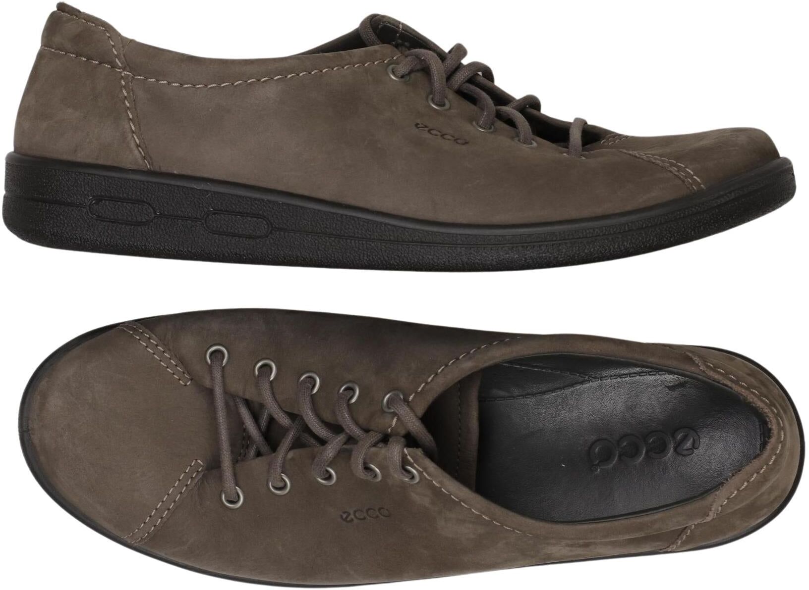 Ecco Herren Halbschuh, Braun, Gr. EU 42, Leder - Second Hand