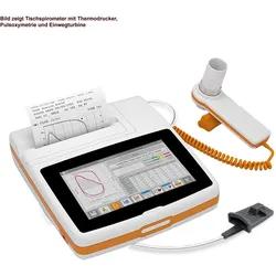 Spirolab Tischspirometer mit integriertem Thermodrucker,Pulsoxymetrie und Mehrwe...
