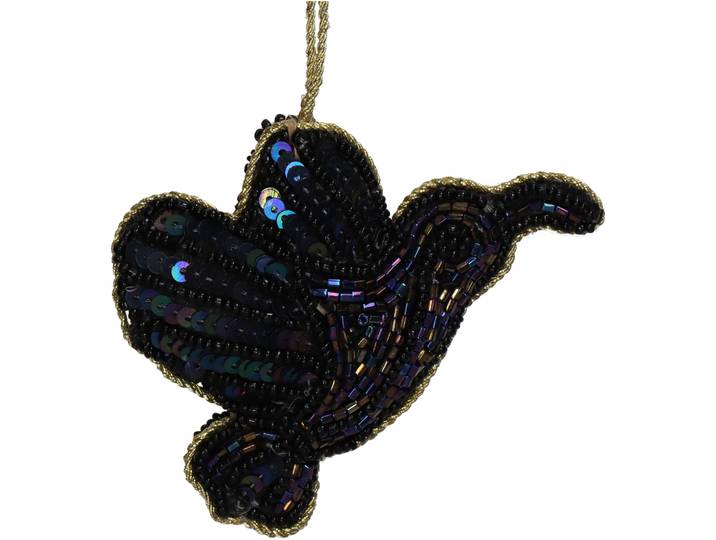 Baumschmuck Magic Moments schwarz Plastik