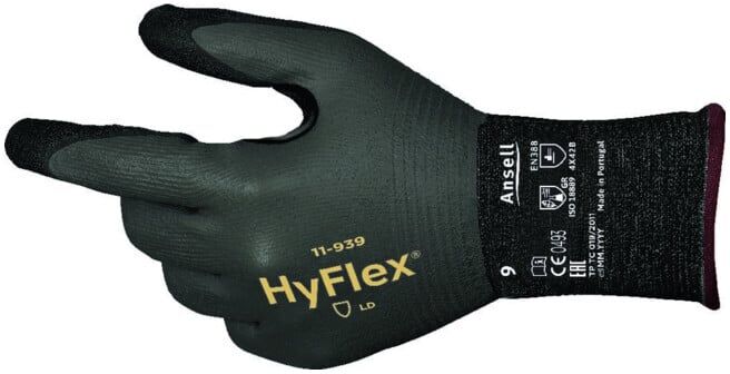 Ansell Gants Hyflex 11-939 Taille 9 ; Ansell Health Care (11-939/9)