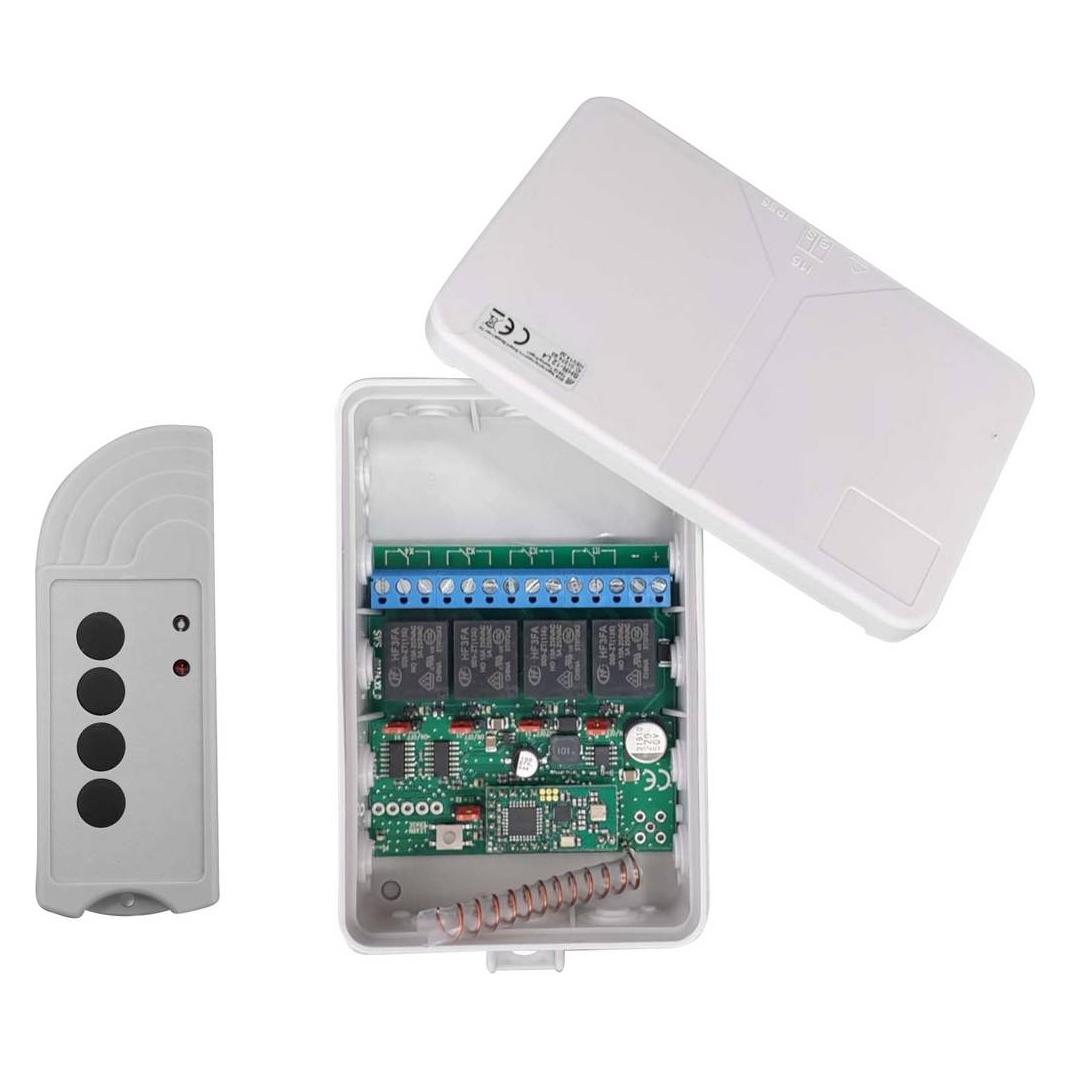 SVS Nachrichtentechnik 4-Kanal Funkset SHT-12 C4 Handsender inkl. SHR-12 L4 (null)